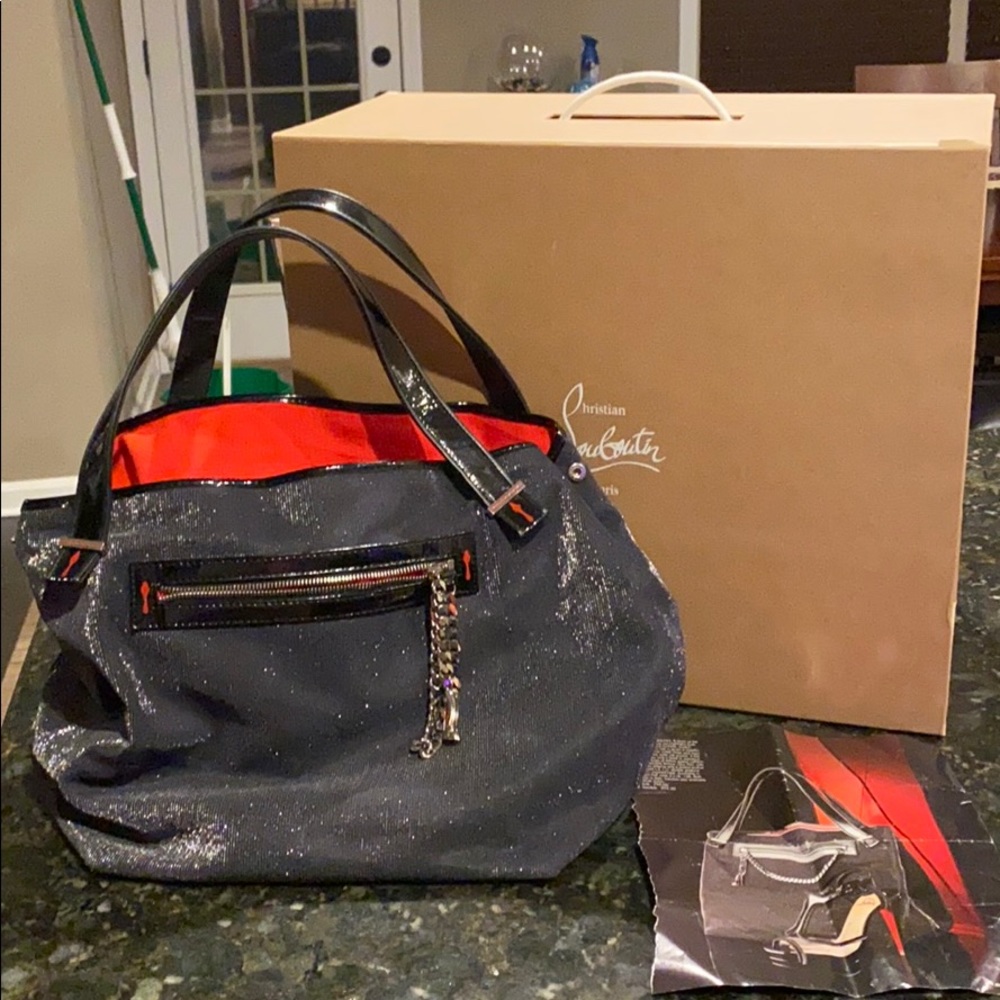 💯  Authentic  Christian Louboutin bag 🎈today